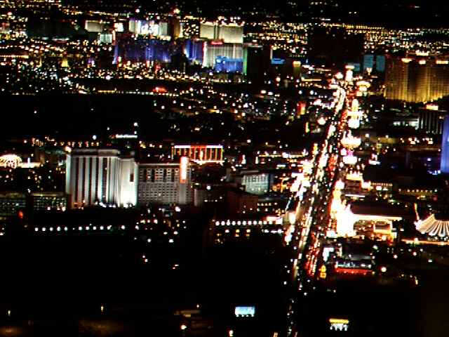 Lichtermeer Las Vegas